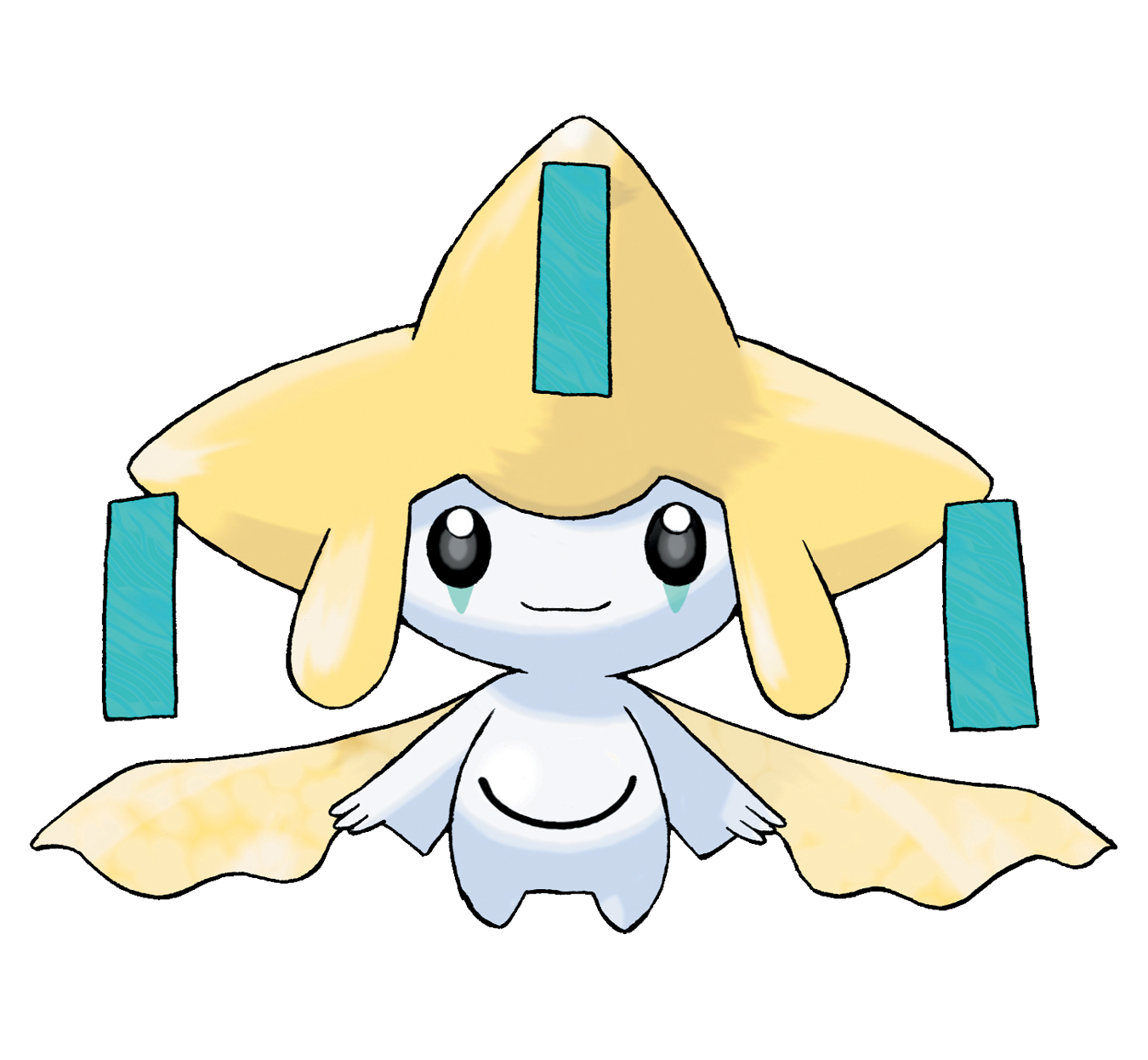 Jirachi, el adorable Pokémon legendario de tercera generación.